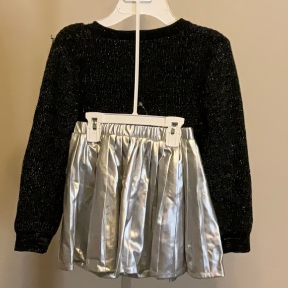 Hello Kitty Sparkly Black Kids Sweater - Picture 5 of 5